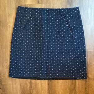 LOFT Navy Blue Pencil Skirt - Size S
